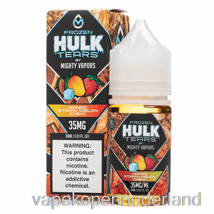 Vape Nederland Bevroren Mangostromeloen Kauwen - Hulk Tranenzouten - 30ml 35mg